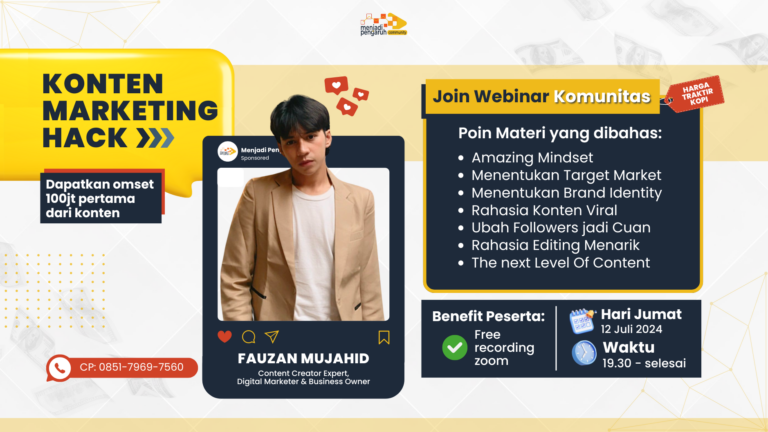 Konten Marketing Hack (Webinar)